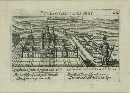 DANIEL MEISSNER (1585- 1625)Vista del Real Monasterio de S