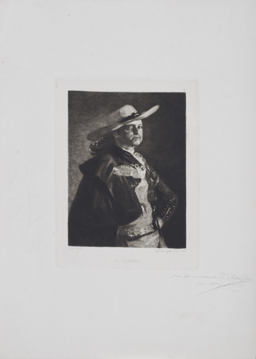 FRANCISCO DE GOYA (pinx) JOSÉ MARÍA GALVÁN (grab)El Torero