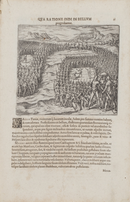 THÉODOR DE BRY (1528-1598) y JACQUES LE MOYNE DE MORGUES (1
