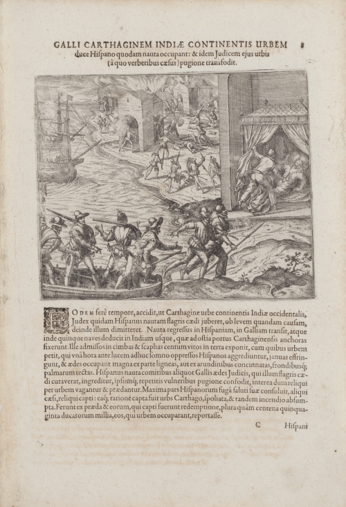 THÉODOR DE BRY (1528-1598) y JACQUES LE MOYNE DE MORGUES (1