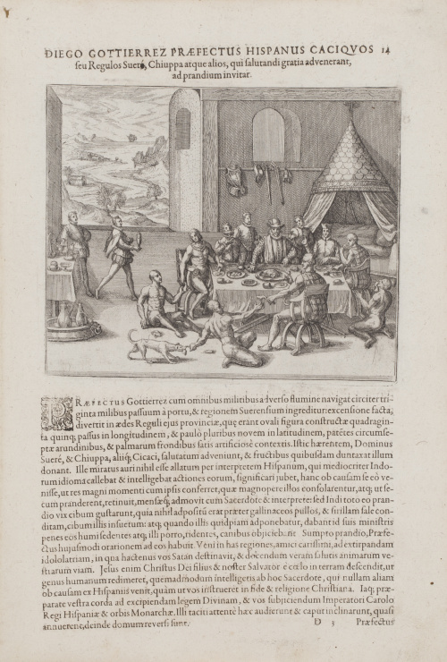 THÉODOR DE BRY (1528-1598) y JACQUES LE MOYNE DE MORGUES (1