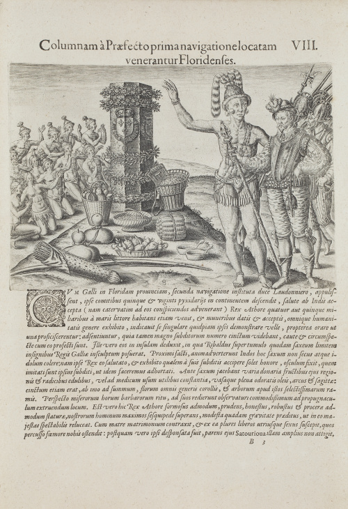 THÉODOR DE BRY (1528-1598) y JACQUES LE MOYNE DE MORGUES (1