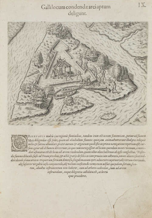 THÉODOR DE BRY (1528-1598) y JACQUES LE MOYNE DE MORGUES (1