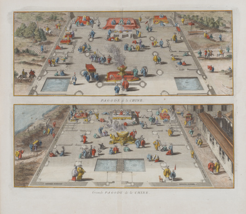 BERNARD PICART (1673-1733)Pompe funebre des rois de Tunqui