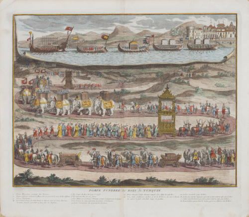BERNARD PICART (1673-1733)Pompe funebre des rois de Tunqui