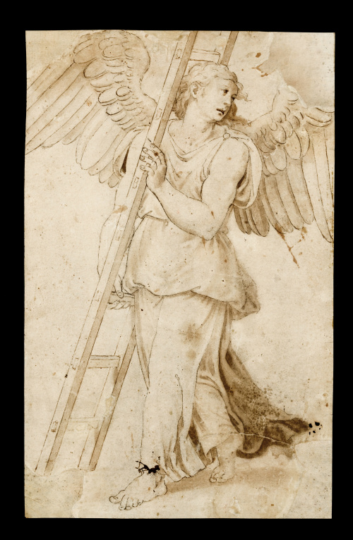 JUAN MACIP, llamado JUAN DE JUANES (h. 1505- 1579). Ángel 