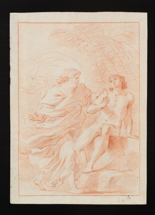 JOSE DEL CASTILLO (1737 - 1793). Dios crea a Adán.h. 1765