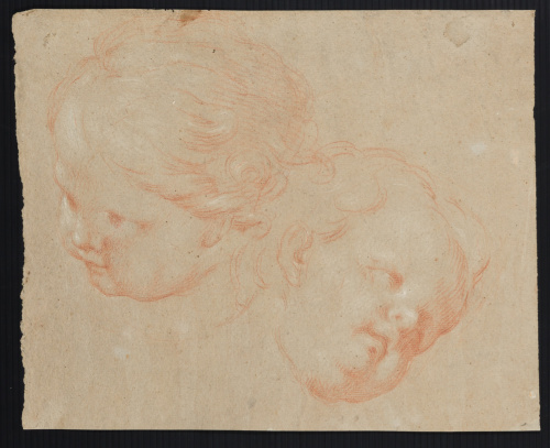 FRANCISCO BAYEU Y SUBÍAS (1734 - 1795)Dos cabezas de angel