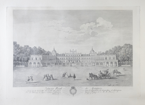 MANUEL SALVADOR CARMONA (1734- 1820)Vista del Palacio de 
