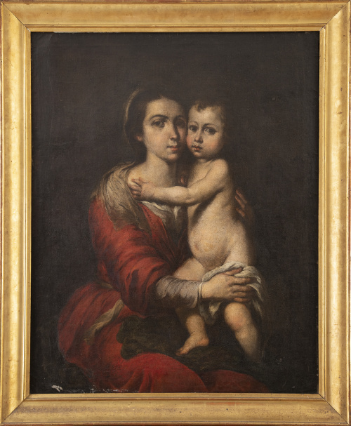 SEGUIDOR DE MURILLOVirgen con Niño