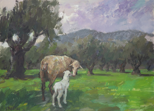 RICARDO MACARRÓN (Madrid, 1926 - Riaza, Segovia, 2004), RIC