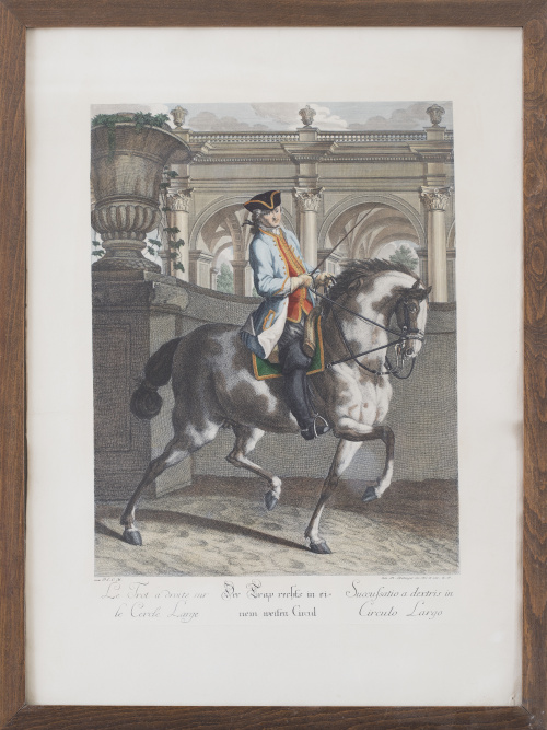 JOHANN ELIAS RIDINGER (1698-1767)"Le Nouveau Menage", "Gr