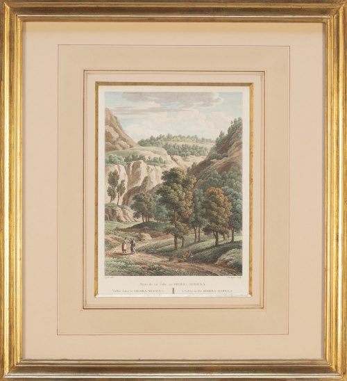 COMPTE ALEXANDRE DE LABORDE (París, 1773- 1842)Vista del 