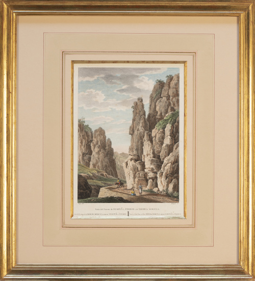 COMPTE ALEXANDRE DE LABORDE (París, 1773- 1842)Vista del 