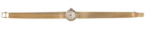Reloj de pulsera para señora años 60 DUWARD en oro