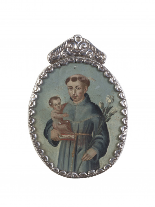 ECUELA PERUANA, H. 1800San Ramón Nonato y San Antonio de 