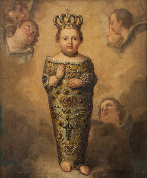 ESCUELA ESPAÑOLA, SIGLO XVIIISanto Niño Jesús de Aracoeli