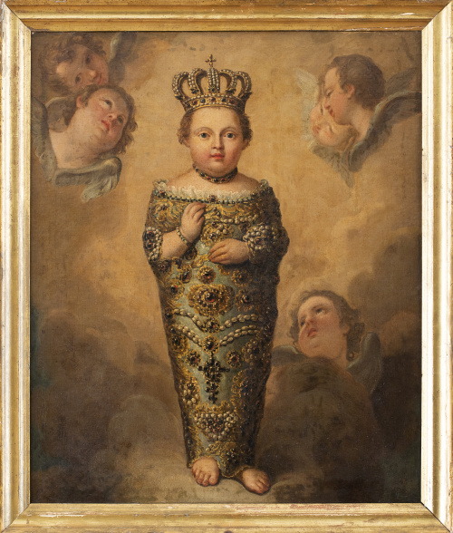 ESCUELA ESPAÑOLA, SIGLO XVIIISanto Niño Jesús de Aracoeli