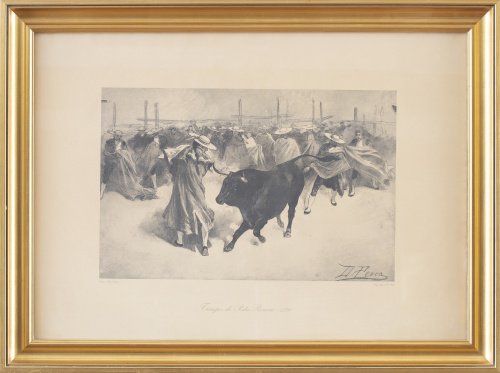 DANIEL PEREA Y ROJAS (Madrid, 1834-1909), DANIEL PEREA Y RO