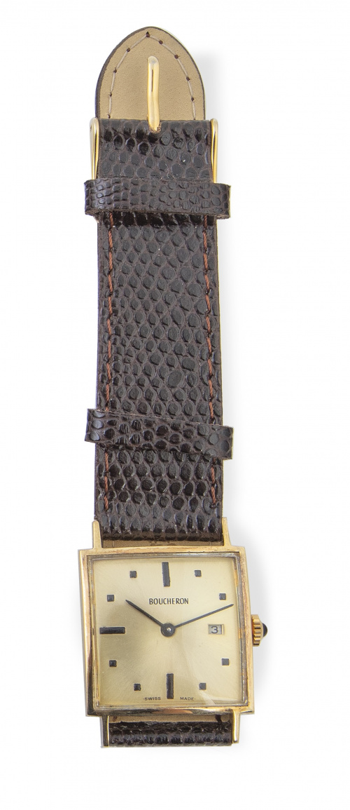 Reloj BOUCHERON años 50 en plaqué or