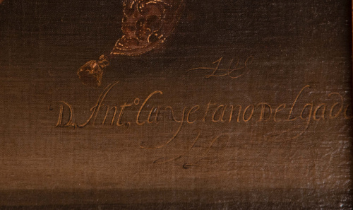 ANÓNIMO NOVOHISPANO, FF. SIGLO XVIIRetrato de D. Antonio 
