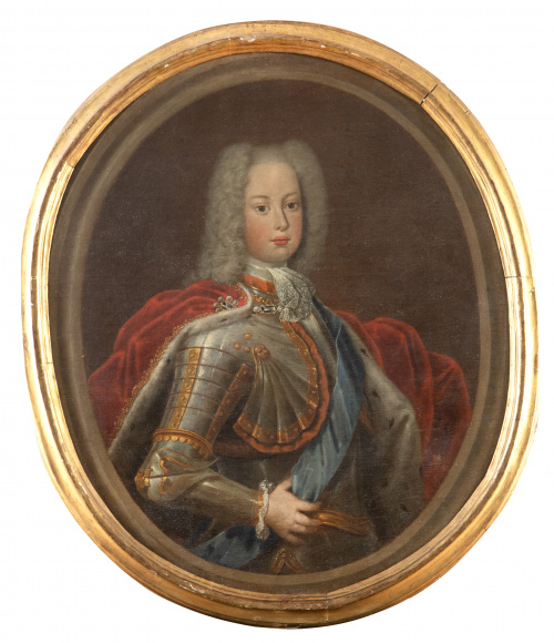 ESCUELA ESPAÑOLA, SIGLO XVIIIRetrato de Felipe V ? insert