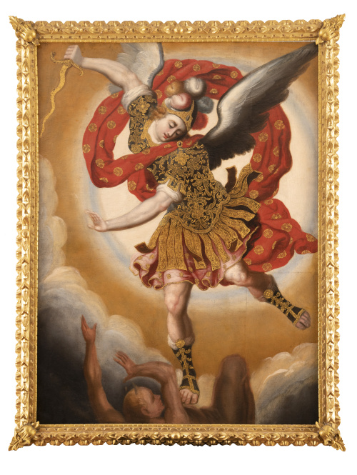 ATRIBUIDO A BASILIO DE SANTA CRUZ PUMACALLAO (Cuzco, 1635-1