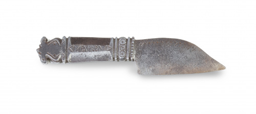 Cortaplumas de hierro forjado. Albacete?, S. XVIII.