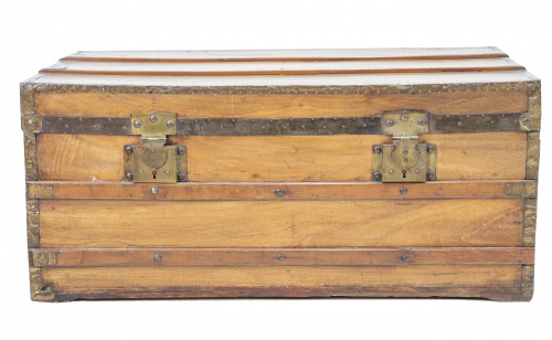 Baúl de alcanfor de barco.Inglaterra, S. XIX.