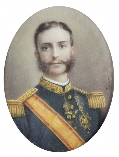ESTEVE (Escuela española, siglo XIX)Retrato de Alfonso XII