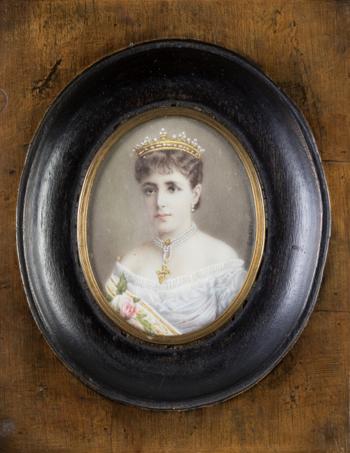ESTEVE (Escuela española, siglo XIX)Retrato de Doña María