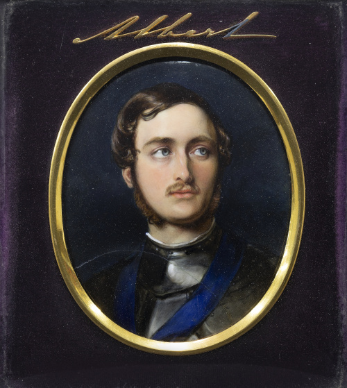 WILLIAM ESSEX (c.1784- 1869)Retrato del Principe Alberto 