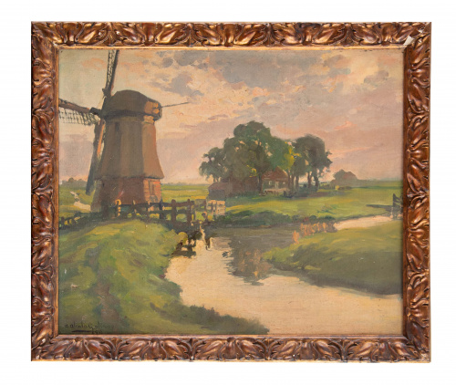 ÁLVARO ALCALÁ GALIANO (Bilbao,1873 - Madrid, 1936)Paisaje