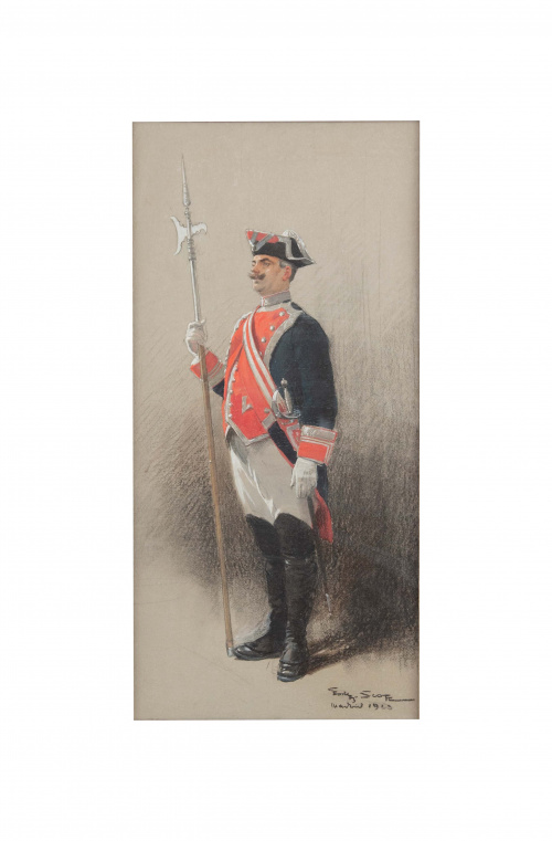 GEORGE SCOTT (1873 - 1942)Alabardero