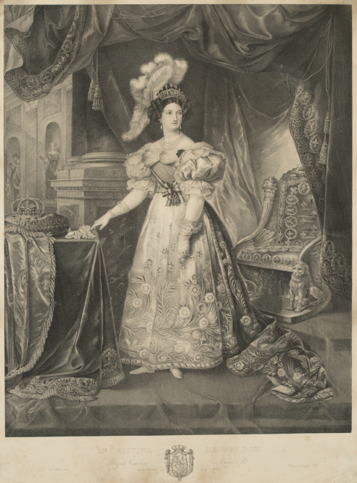 JOSÉ DE MADRAZO Y AGUDO (lo pintó) LUIS CARLOS LEGRAND (lit