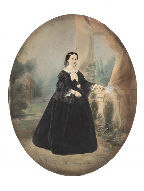 ESCUELA ESPAÑOLA O FRANCESA, SIGLO XIXRetrato de la Infan