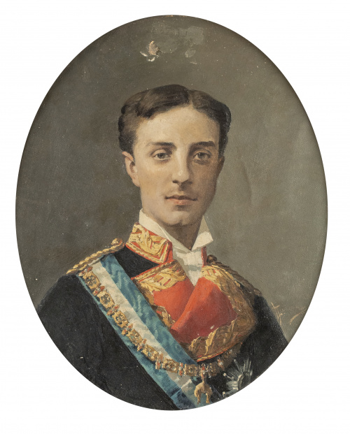 ESCUELA ESPAÑOLA, SIGLO XIXRetrato Alfonso XII