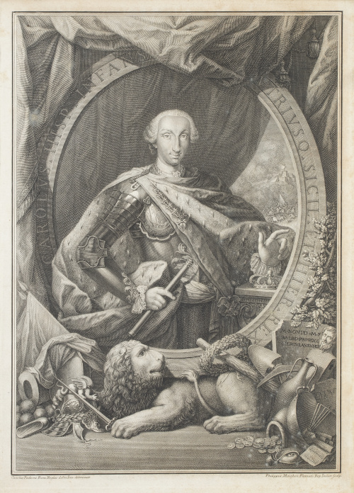 FILIPPO MORGHEN (1730-1777) SEGÚN CAMILLUS PADERNI (1720-17