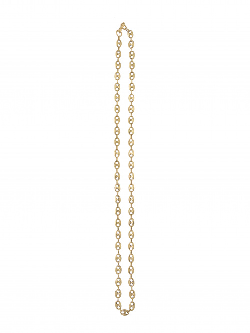 Cadena formada por eslabones de calabrote articulados con a