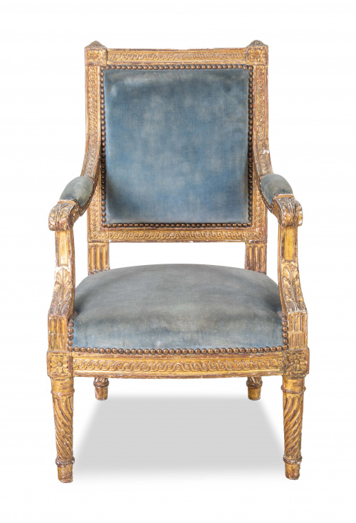 Georges Jacob (1770-1841).Silla de brazos Luis XVI para n