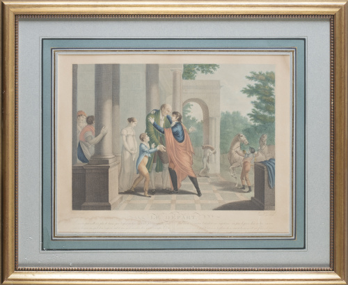 AUGUSTE CLAUDE SIMON LEGRAND (Francia, 1765-1815)"La ruin