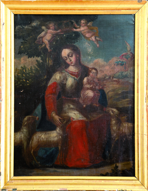 ESCUELA MEXICANA, SIGLO XVIIIDivina Pastora