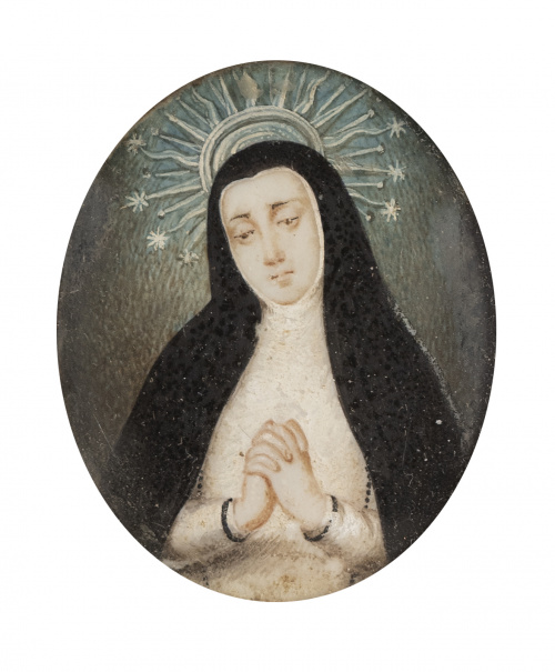 ESCUELA ESPAÑOLA, SIGLO XIXVirgen de la Paloma