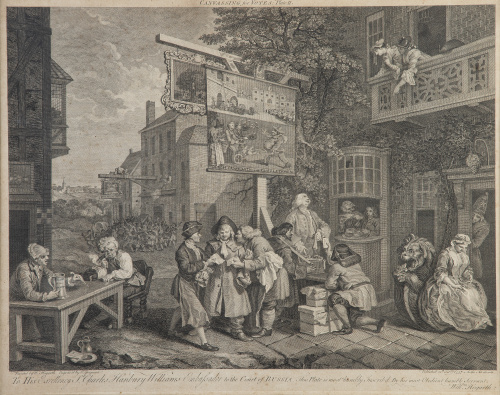 WILLIAM HOGARTH (Londres, 1697 - 1764) y CHARLES GRIGNION (