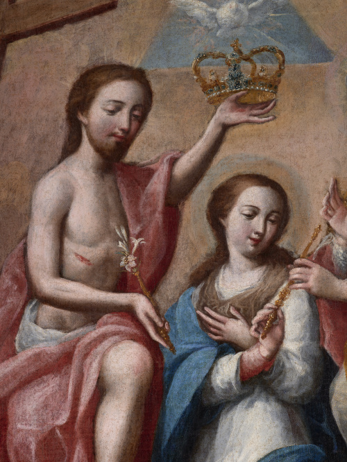 CÍRCULO DE JUAN PEDRO LÓPEZ (Escuela caraqueña, siglo XVIII