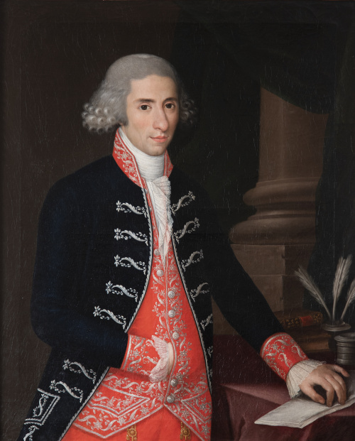 ESCUELA ESPAÑOLA, H. 1795- 1805Retrato de un comisario de