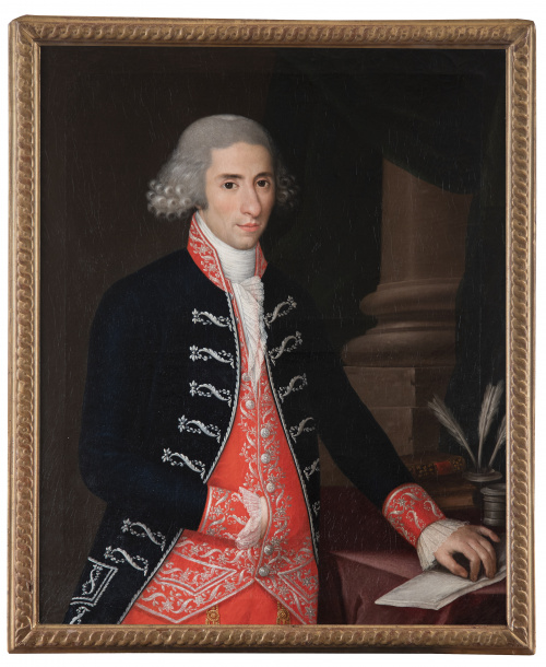 ESCUELA ESPAÑOLA, H. 1795- 1805Retrato de un comisario de