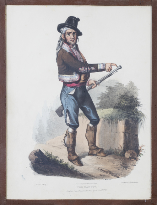ESCUELA ESPAÑOLA, SIGLO XIXMatilda Diez y El Bandido
