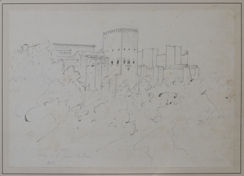 GENARO PÉREZ VILLAAMIL (1807-1854)Vista de la Torre de Co
