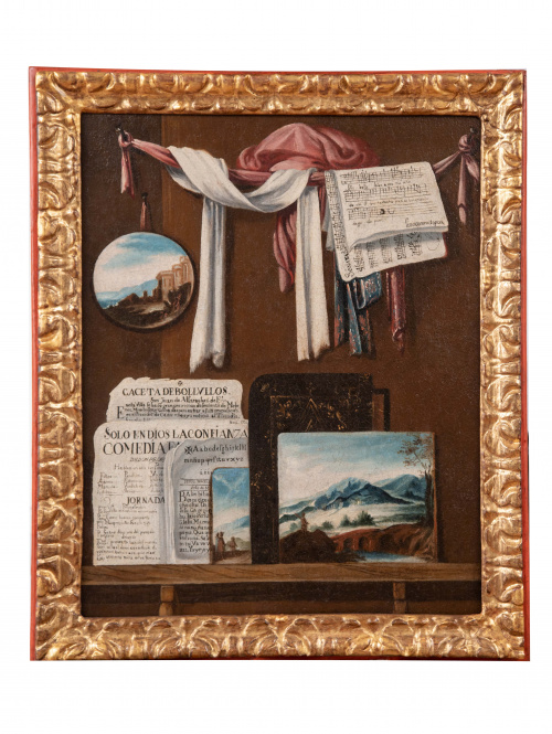 BERNARDO GERMÁN LLORENTE (Sevilla, 1680-1759)Trampantojos